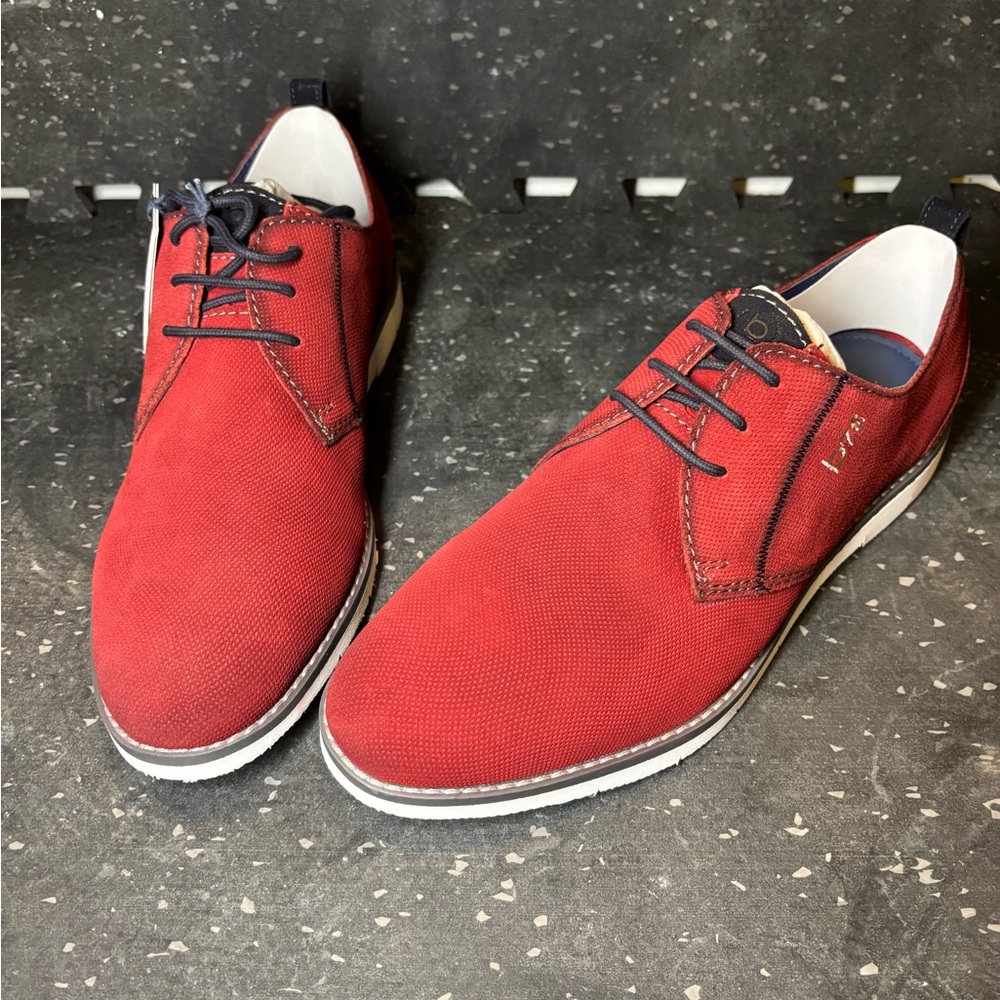 Bugatti Shoes Red Suede EU size 43 (US 10) Men’s